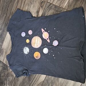 Girls GAP tee, Small, Gray